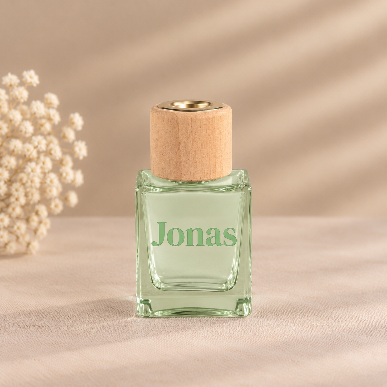 Elegant Jonas Parfumfles met Houten Dop